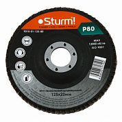 Круг лепестковый шлифовальный Sturm 125xP80 (9010-01-125-80)
