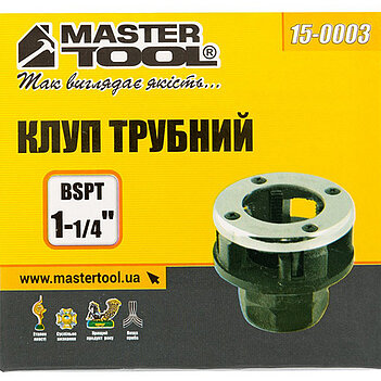 Плашка трубная цилиндрическая MASTERTOOL 1-1/4" (15-0003)