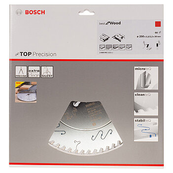Диск пильный по дереву Bosch Best for Wood 250х30 мм (2608642112)