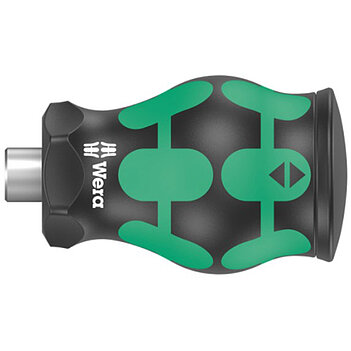 Отвертка с набором бит WERA Kraftform Kompakt Stubby Magazin 1 7 шт. короткая (05008873001)