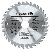 Диск пиляльний по дереву Hoegert Mn65 190х1,6х30 мм (HT6D784)