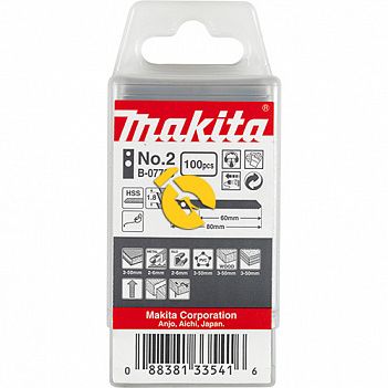 Полотно пиляльне по дереву Makita 75 мм 100 шт (B-07842)