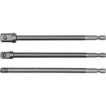 Набор переходников под шуруповерт Yato 1/4", 3/8", 1/2" (YT-04628)