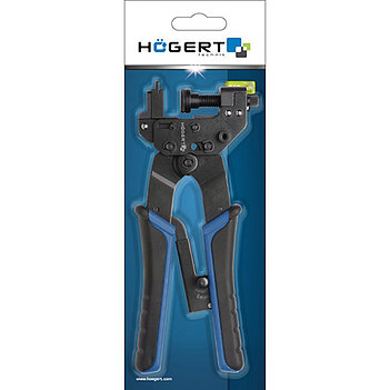 Клещи обжимные Hoegert А3 200мм (HT1P198)
