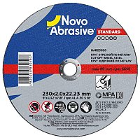 Круг відрізний по металу NOVOABRASIVE Standard 230x2,0x22,23 мм (NAB23020)