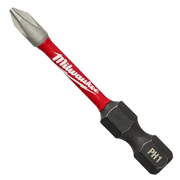 Біта ударна Phillips Milwaukee Shockwave Impact Duty 1/4" PH1 2 шт. (4932471564)