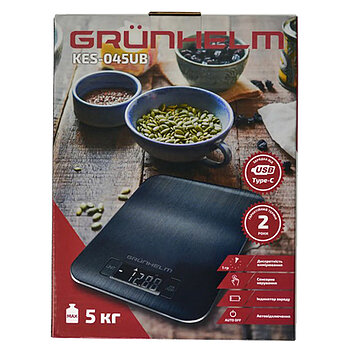 Весы кухонные Grunhelm KES-045UB (129946)