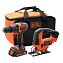 Набір інструментів акумуляторних Black&Decker (BCK22S1S)