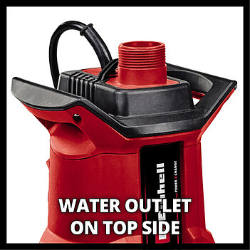 Насос дренажний Einhell GE-DP 18/25 Li - Solo (4181580) - без акумулятора та зарядного пристрою