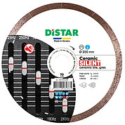 Диск алмазний суцільний Distar Ceramic Silent 200x25,4х1,4 мм (10170516019)