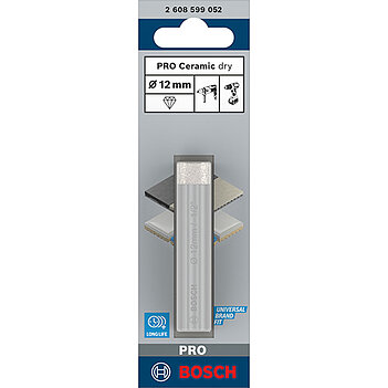 Коронка по керамике Bosch PRO Ceramic dry 12 мм (2608599052)