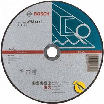 Круг отрезной по металлу Bosch Expert for Metal 230 x 1.9 х 22.23 мм (2608603400)