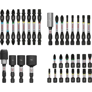 Набір біт ударних Bosch PRO Impact 1/4" 35 шт. (2608521U77)