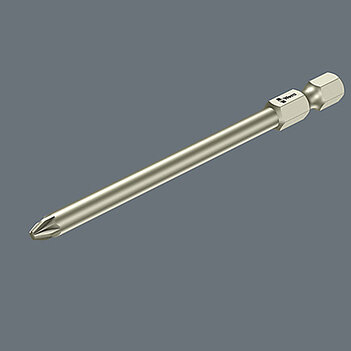 Бита Phillips WERA 3851/4 PH3 1 шт. нержавеющая сталь (05071083001)