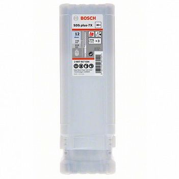 Бур по бетону Bosch SDS-Plus-7х 12x150x215мм 30шт (2607017534)