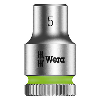 Головка торцевая 6-гранная WERA Zyklop 8790 HMA Cr-V 1/4" 5 мм (05003503001) Головка торцевая 6-гранная WERA Zyklop 8790 HMA Cr-V 1/4" 5 мм (05003503001)
