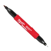 Маркер столярный Milwaukee INKZALL Double Tip черный (4932501154)