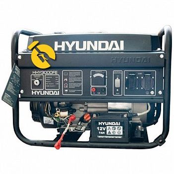 Генератор бензиновий Hyundai (HHY3000FE)