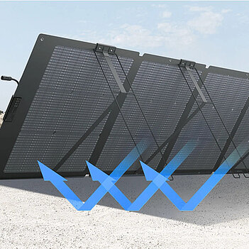 Портативна двостороння сонячна панель EcoFlow NextGen Solar Panel 220W/175W (EFSOLAR220W-N)