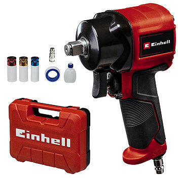 Гайковерт пневматичний Einhell TC-PW 610 Compact 1/2" з приладдям (4138965)