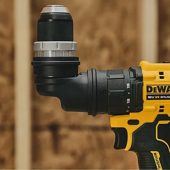 Аккумуляторная дрель-шуруповерт DeWalt со сменными насадками (DCD803NT) - без аккумулятора и зарядного устройства