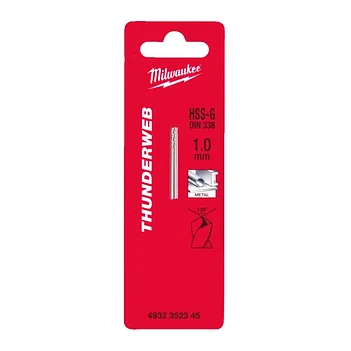 Сверло по металлу Milwaukee Thunderweb HSS-G 1х34 мм 2 шт. (4932352345)