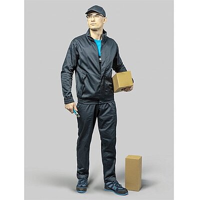 Куртка рабочая Hoegert FABIAN размер XXXL/58 (HT5K304-3XL