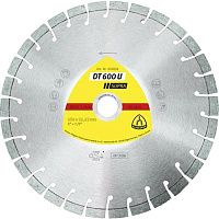 Диск алмазний сегментований Klingspor DT 600 U Supra 125x22,23x2,4 мм (322631)