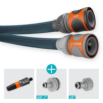 Шланг текстильний Gardena Liano Xtreme Set 1/2", 25 м (18475-20.000.00)