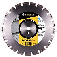 Диск алмазний сегментований Baumesser 1A1RSS/C1 Universal 350x25,4x3,5 мм (94120129024)