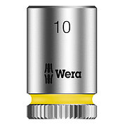 Головка торцевая 6-гранная WERA Zyklop 8790 HMA Cr-V 1/4" 10 мм (05003509001)