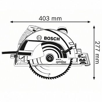 Пила дискова Bosch GKS 235 (06015A2001)