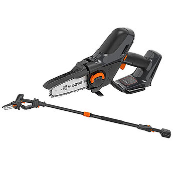 Аккумуляторная цепная мини-пила Husqvarna Aspire PE5-P4A + штанга (9707538-01) - без аккумулятора и зарядного устройства