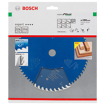 Диск пильный по дереву Bosch Expert for Wood 190x20х1,6мм (2608644045)