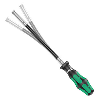 Отвертка-битодержатель гибкая WERA 393 S 1/4" x 89 мм с магнитом (05028161001) Отвертка-битодержатель гибкая WERA 393 S 1/4" x 89 мм с магнитом (05028161001)