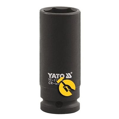 Головка торцевая 6-гранная ударная удлиненная Yato 1
