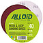 Шліфувальний круг Alloid 125 мм Р40 10 шт. (SD-2540)