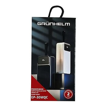 Пoвepбaнк Grunhelm GP-30WQC 30000 mAh (137531)