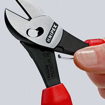 Бокорезы KNIPEX TwinForce Cr-V 180 мм особой мощности (73 72 180 F)