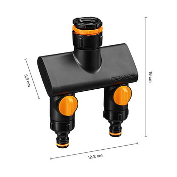 Распределитель 2-канальный Fiskars Comfort (1070577)