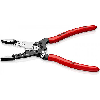 Плоскогубці KNIPEX 6в1 200 мм зі знімачами ізоляції (13 71 8)