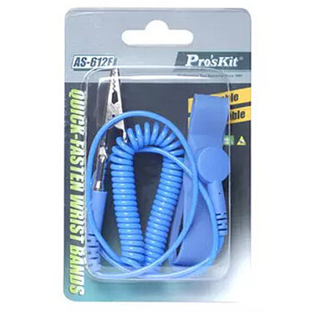 Браслет антистатический Pro'sKit 1,8 м (AS-612F)