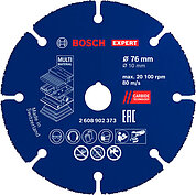 Диск алмазний сегментований Bosch EXPERT Multi Material 76х1,0х10,00мм 1шт (2608902373)