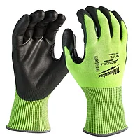Перчатки сигнальные Milwaukee Hi-Vis размер L / р.9 (4932479928)