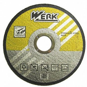Круг відрізний по металу Werk 180х1,6х22,23 мм (46853)