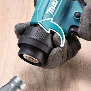 Термоповітродувка акумуляторна Makita XGT (HG001GZ) - без акумулятора та зарядного пристрою