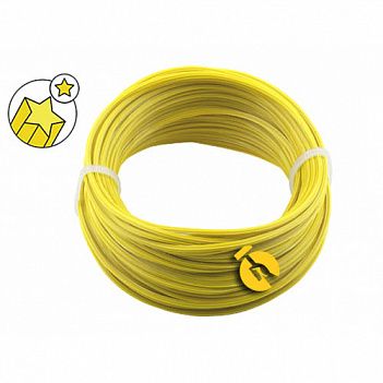 Косильная леска "Звезда" Husqvarna 2,7мм / 70м Donut Yellow (5908474-03)