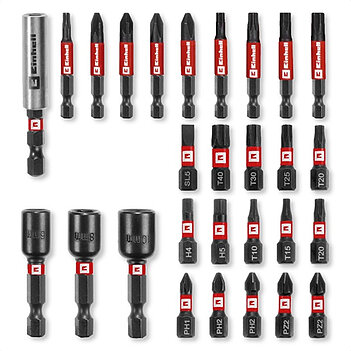 Набір біт ударних Einhell S-Case S2 1/4" 28 шт. (108703)