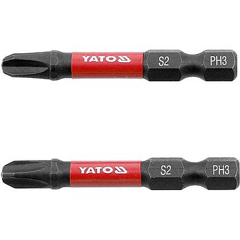 Біта ударна Phillips Yato 1/4" PH3 2 шт. (YT-78042)