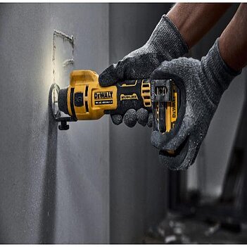 Фрезер кромочный аккумуляторный по гипсокартону DeWalt (DCE555N) - без аккумулятора и зарядного устройства